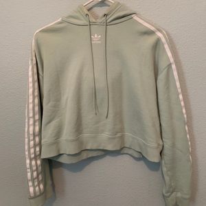 ADIDAS | Logo Crop Hoodie
